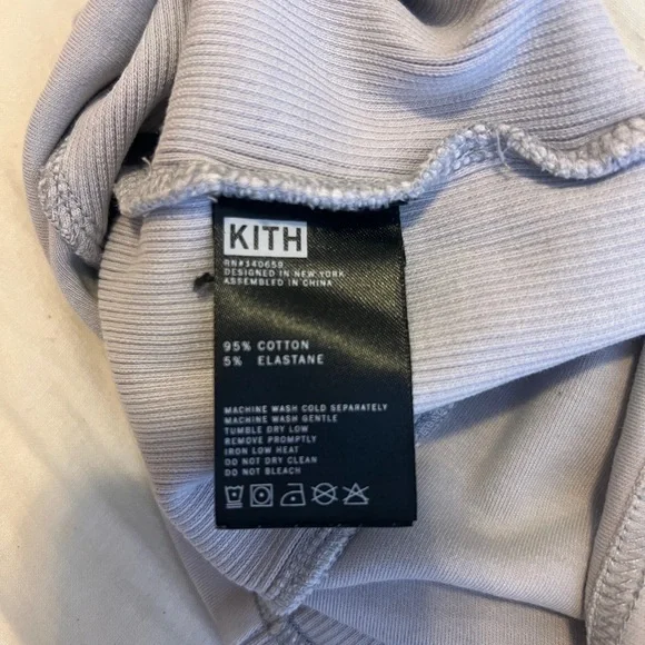 Kith Lavender Ribbed Top - Picture 3 of 3